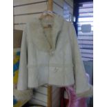 LADIES SUEDE JACKET SIZE 18