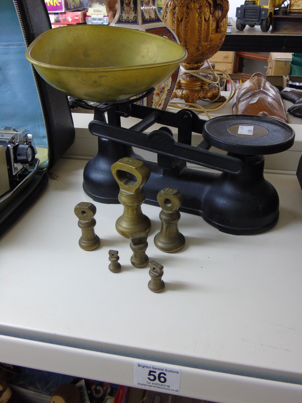 CAST IRON SCALES & WEIGHTS