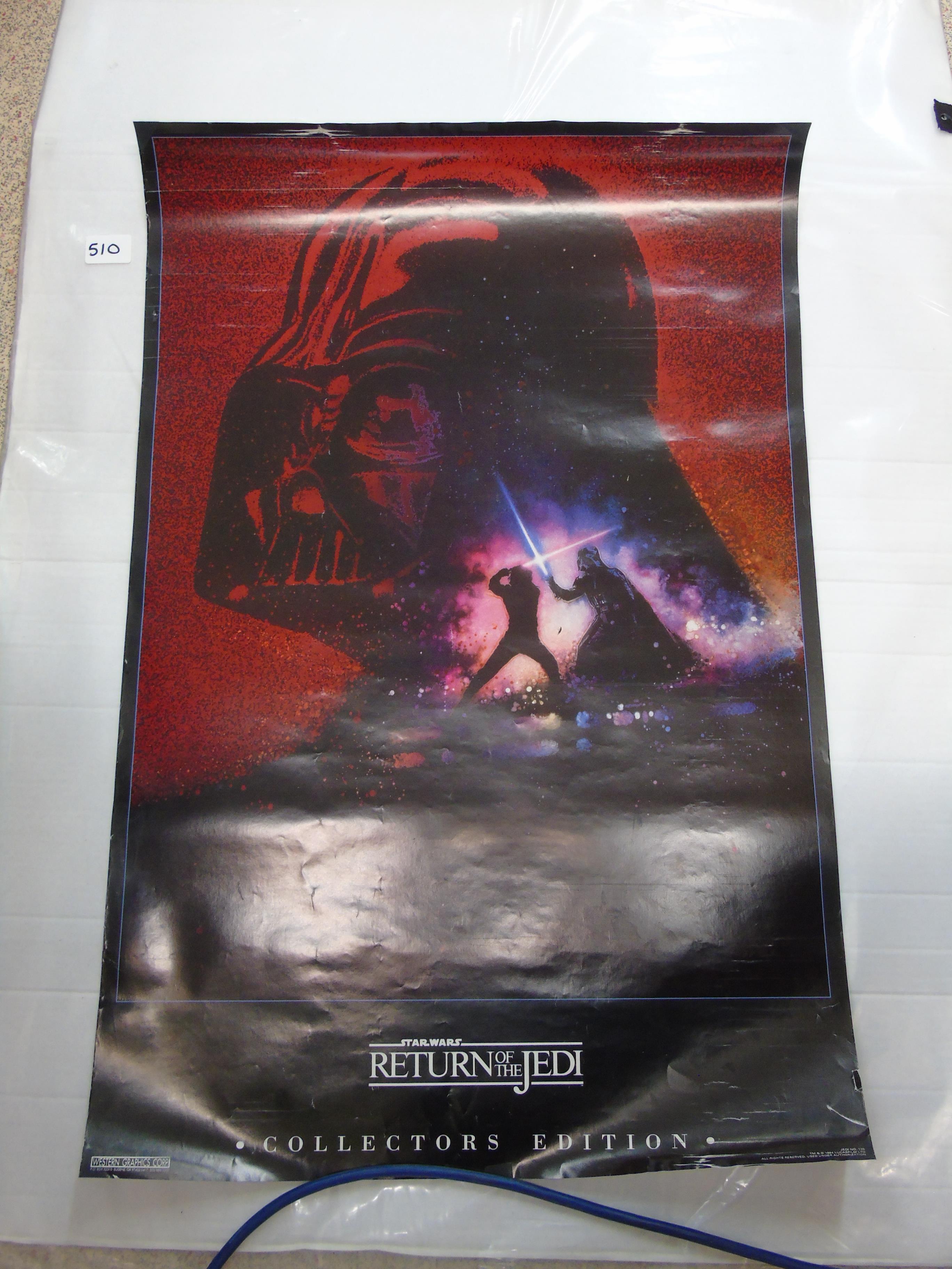 STAR WARS RETURN OF THE JEDI, POSTER - Image 4 of 4