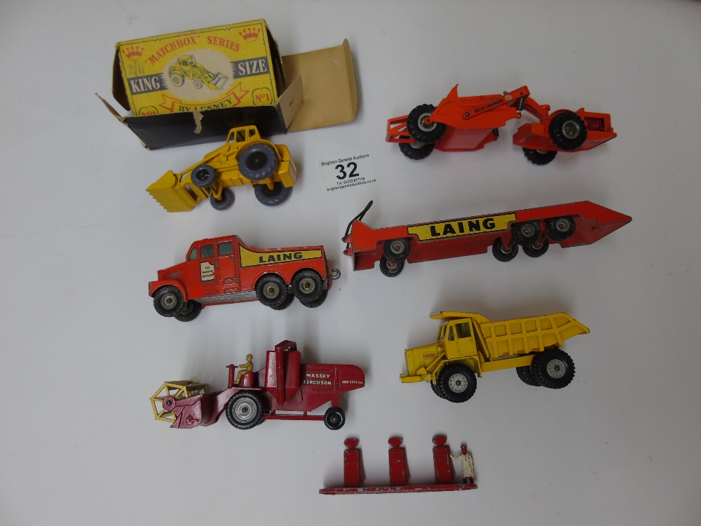 LESNEY & MATCHBOX LORRIES