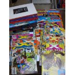 QUANTITY OF COMICS, INCLUDING X MEN, BATMAN KNIGHT WING