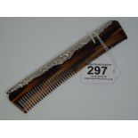 HALL MARKED SILVER COMB