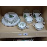 QUANTITY OF CUTHBERTSON 'CHRISTMAS' CHINA