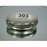 HALL MARKED SILVER TOBACCO BOX 69 GRAMS