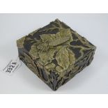 ORIENTAL CARVED HARDSTONE BOX