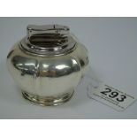 HALL MARKED SILVER COLIBRI TABLE LIGHTER