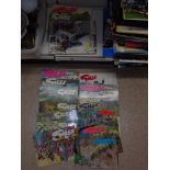 QUANTITY OF GILES CARTOON COMIC BOOKS