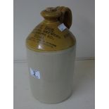 STONEWARE FLAGON 1907 WHITE BROS BOTANICAL BREWERS PECKHAM