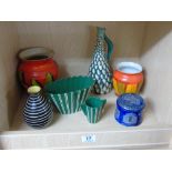 MIXED LOT OF CERAMICS INCLUDING SYLVAC