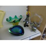 MIXED LOT OF GLASS INCLUDING MURANO