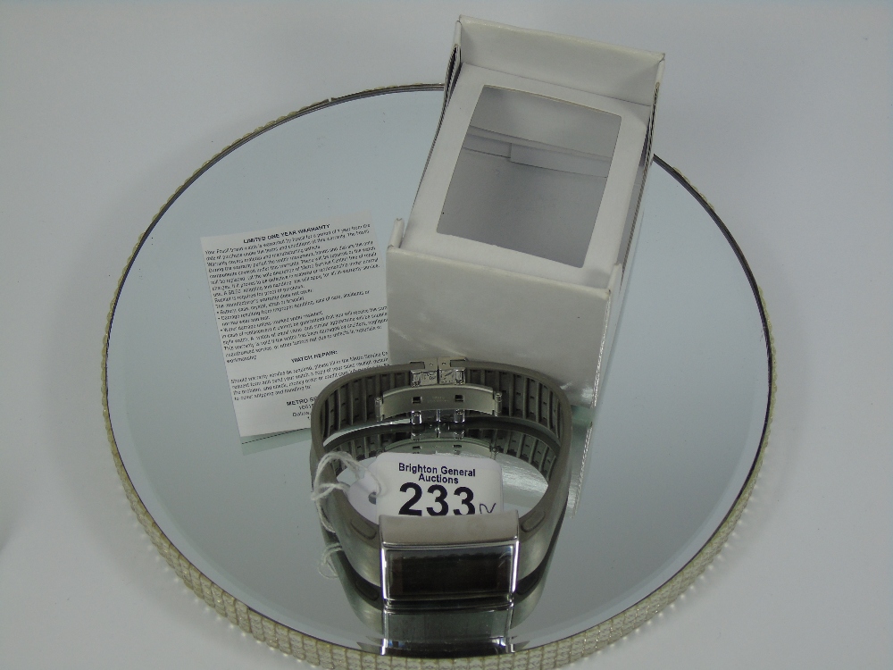 PHILIPPE STARCK WATCH WITH BOX - Image 3 of 3