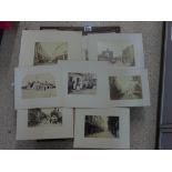 QUANTITY OF MOUNTED VICTORIAN PHOTOGRAPHS