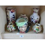 6 PIECES OF CHINA INCLUDING ROYAL DOULTON AND MASONS