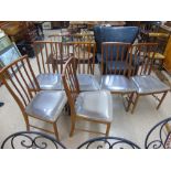 6 UNUSED DINING CHAIRS MACKINTOSH STILL ORIGINAL WRAPPING