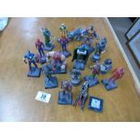 COLLECTION OF METAL MARVEL FIGURES