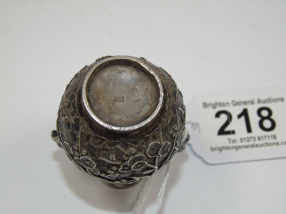 JAPANESE SILVER POT - Image 3 of 3