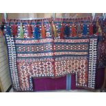 VINTAGE MIDDLE EASTERN BEDOUIN HORSE BLANKET PERSIAN/TURKISH/AFGHAN