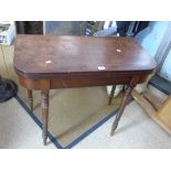 VICTORIAN CARD TABLE