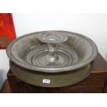 ARABIC METAL BOWL & TRAY