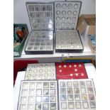 8 BOXES OF ASSORTED GEMSTONES