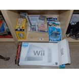 Wii GAMES & ADAPTER + SIMMS & OTHER GAMES