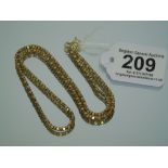 9 CT GOLD CHAIN 8.91 GRAMS