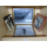 COLLECTION OF MILITARY PHOTOS INCLUDING MONTGOMERY OF ALAMEIN