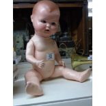 VINTAGE DOLL, MARKED TO BACK, GERMANY 201 - 3 3/4