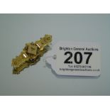 9 CT GOLD BROOCH 3.14 GRAMS