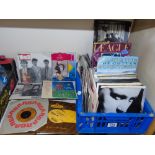 QUANTITY OF 45s / 7" RECORDS INCLUDING THE MOOD, RIGHTEOUS BROTHERS & RUBY WINTER