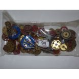 BAG OF ASSORTED MECCANO GEARS, COGS, WHEELS ++