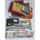 QUANTITY OF STAMP ALBUMS & STAMPS