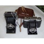 CASED ZEISS IKON METTAX PRONTO CAMERA & ENSIGN CAMERA WITH PRONTOR LENS