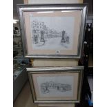 2 LIMITED EDITION PRINTS OF BRIGHTON 50/50