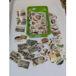 QUANTITY OF CIGARETTE CARDS & PANINI CARDS