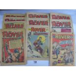 QUANTITY OF EARLY 1970s ROVER COMICS
