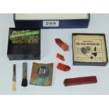 STENCIL MARKING KIT + SEALING WAX & SEAL