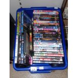 QUANTITY OF DVDs INCLUDING MONTY PYTHON'S LIFE OF BRIAN AND TWILIGHT