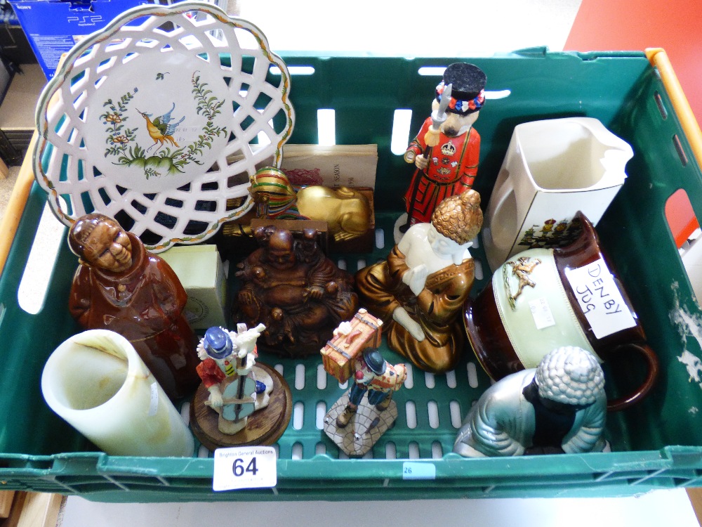MIXED LOT INCLUDING CARLTON WARE AND DENBY