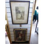 2 FRAMED VICTORIAN PRINTS