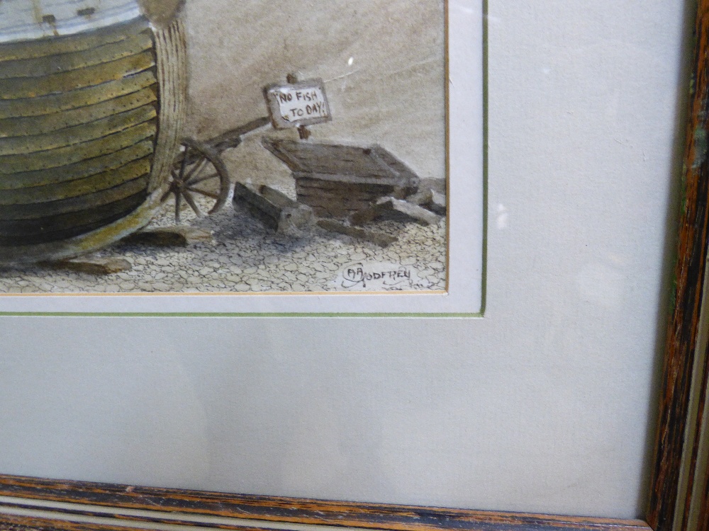 3 SIGNED WATERCOLOURS OF BOATING SCENES - Image 5 of 6