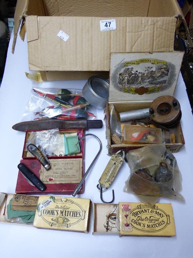 QUANTITY OF VINTAGE FISHING EQUIPMENT