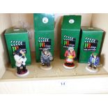 4 BOXED 'PG CHIMPS COLLECTION' FIGURES