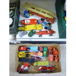 QUANTITY OF TOY VEHICLES INCLUDING MATCHBOX AND TONKA