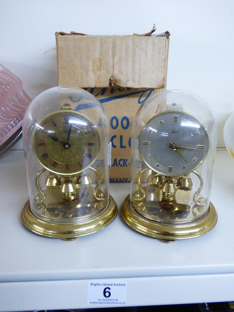 2 X SCHATZ ANNIVERSARY CLOCKS