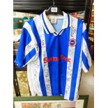 SIGNED BRIGHTON & HOVE ALBION FOOTBALL SHIRT