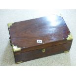 ROSEWOOD FITTED DOCUMENT BOX