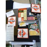 ORIGINAL 1936 MONOPOLY GAME + 1947 BOX OF EXTRAS