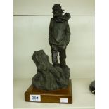 SIGNED DECORATIVE FIGURE 35 CMS