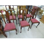 6 HIGH BACK DINING CHAIRS